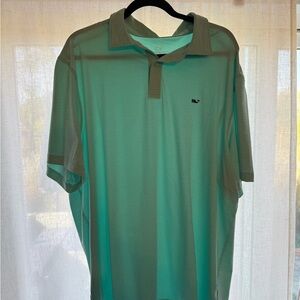 Vineyard Vines Aqua Polo Shirt